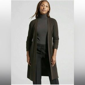 Athleta Scenic Wrap Sweater in Walnut (Size XXS)